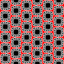 design seamless three-color abstract pattern vector image