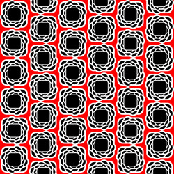 Design seamless three-color abstract pattern vector