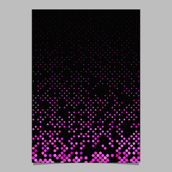 pink dot pattern brochure background - stationery vector