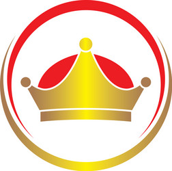 Crown logo icon Royalty Free Vector Image - VectorStock