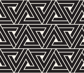Geometric Triangle Pattern vector image