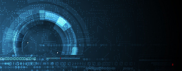 technology abstract futuristic science background vector image