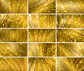 abstract bokeh background set vector image