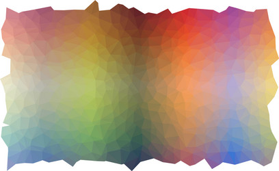 colorful triangular low poly mosaic abstract vector image