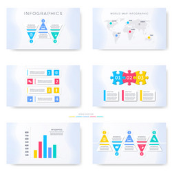 Infographic Template - Data Visualization vector image