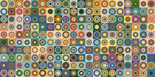 seamless colorful geometric pattern abstract vector image