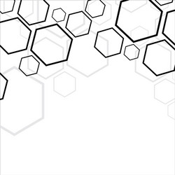 Molecular Structure Background vector image