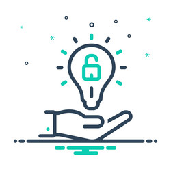 problem solving vector image
