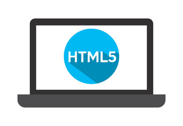 programming language vector image