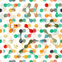 abstract disco glowing of background vector image