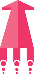 arrow pointer symbol vector image