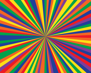 abstract background pattern color rays vector image