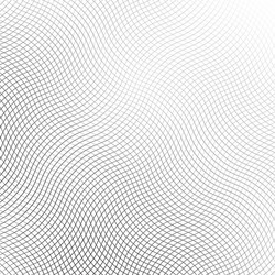 Abstract Wave Grid Pattern vector image