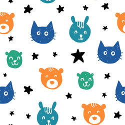 Kids pattern Royalty Free Vector Image - VectorStock