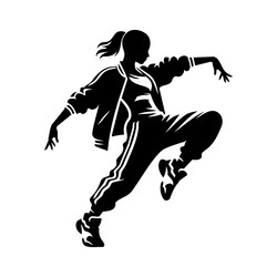 x-default footwork dancer vector image