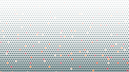 abstract halftone dots background vector image