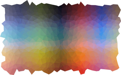 colorful triangular low poly mosaic abstract vector image