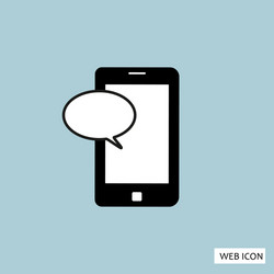 message icon eps10 vector image