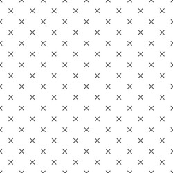 cross stich plus seamless pattern geometric vector image