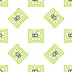 line graphing paper for engineering icon isolated vector image