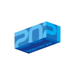 three-dimensional object with a projection vector image