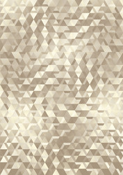 golden background with geometrical shapes vector image