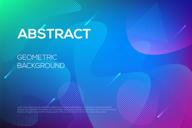 Modern Abstract Dynamic Background vector image