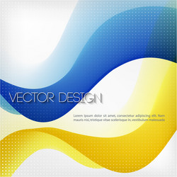 Abstract colorful line background vector