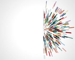 Dynamic Flying Cubes Background vector image
