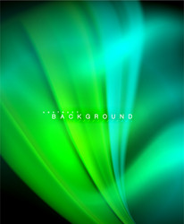 neon holographic fluid color wave for web vector