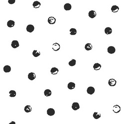 Seamless pattern in terms of black vector