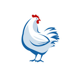 Chicken Logo - Farm Animal Vector Image