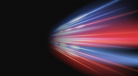 dynamic and abstract light trails that invoke vector image