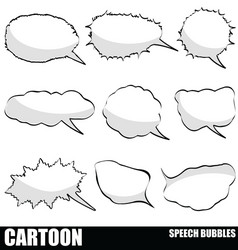 Speech Bubbles Set Vector Image