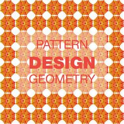 abstract geometric pattern with lines rhombuses vector image