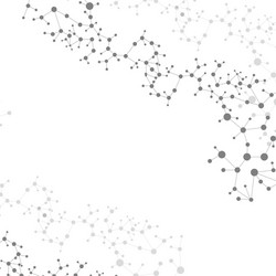 structure molecule and communication dna atom vector image