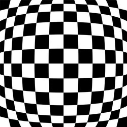 spherical globe circular distort effect pattern vector image