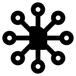 identification of host networks through mapping vector image