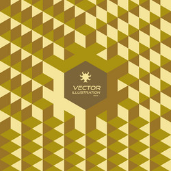 abstract geometrical 3d background vector image