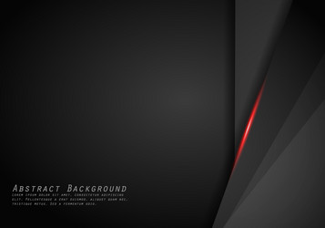 abstract metallic red black frame layout modern vector image