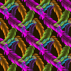seamless pattern with abstract colorful vector image