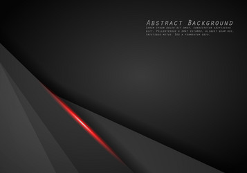 abstract metallic red black frame layout modern vector image