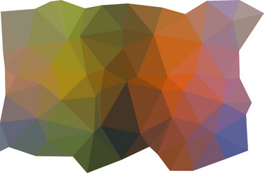 colorful triangular low poly mosaic abstract vector image
