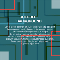 set abstract avangarde retro background vector image