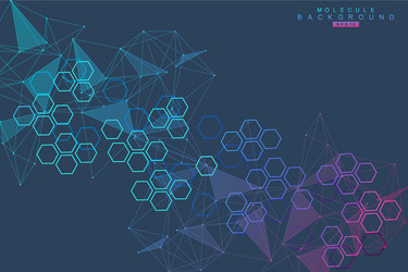 big data visualization background modern vector image