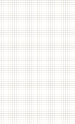 Graph paper printable squared grid Royalty Free Vector Image