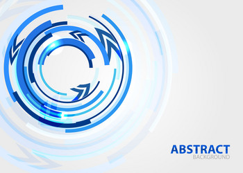 lines in circle composition abstract background vector image