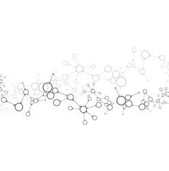 Molecular Structure Abstract Background vector image