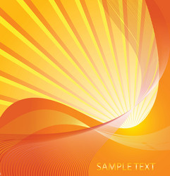 Dynamic Sunburst Pattern vector image