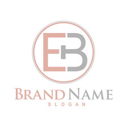 Dot connection letter b tech logo Royalty Free Vector Image